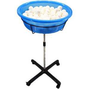 탁구공바구니 바스켓 이동식 볼바구니 거치대 세트