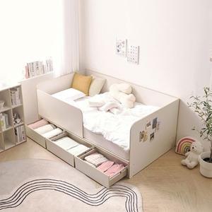 [기타][텐스페이스]도담 키즈 안전가드 데이베드 수납 서랍 침대 SS (매트제외) DO5119R(착불)