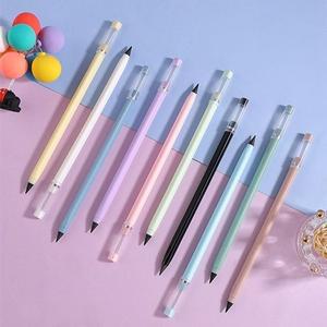 [5+5] 닳지않는 무한연필 슬림 만년연필 지우개포함 뚜껑형 (총 10P)