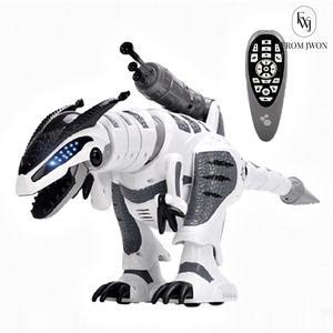 움직이는 공룡 장난감 RC 로봇 스마트 무선 리모컨 원격 조종 남아 어린이 선물