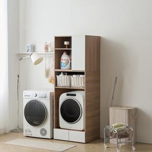 [히트가구] C31313 미니 건조기 키큰 다용도 수납장 5colors (착불)