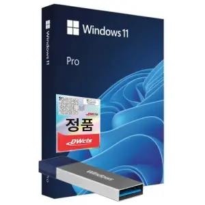 MS Windows 11 Pro 한글 FPP 윈도우11 프로 정품 USB포함 처음사용자용 패키지
