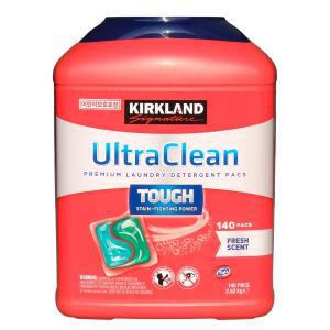 커클랜드 울트라클린 팩세제 140pc 캡슐세제 2.52kg