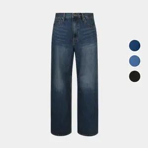 [롯데백화점]버커루 남성 와이드핏 데님팬츠 청바지 B245Z0060P