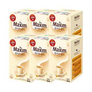 맥심 화이트골드 커피믹스 180T x 6개