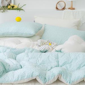 러블리데이지 차렵이불 민트 국산 사계절 향균 침구