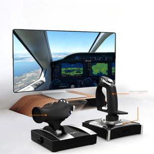 PS4 비행 조이스틱 게임 콘솔 조종기 비행기 패드