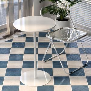 미니테이블 원형 테이블 카페 센추리 스텐테이블 지름60 식탁테이블 협탁 표면 시멘트 탁자