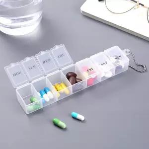 일주일 휴대용 약통 알약통 케이스 요일별 소분 보관함 ODM-PILLBOX4