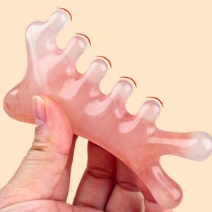 곡선형 돌고래 괄사 마사지기 얼굴 바디 겸용 홈케어 피부관리기