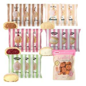 [노티드] 도넛 16봉(우유3개+바닐라3개+초코3개+얼그레이3개+라즈베리3개+만쥬1개)