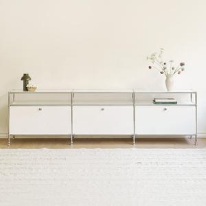 아씨방가구 닐로 미드센츄리 모듈 수납 티비다이 거실장 2200