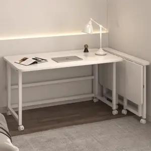 접이식 책상 이동식 원룸 소형 미니 공부 보조 데스크 테이블 슬림형 100