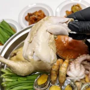 복날 보양식 낙지해신탕 밀키트 3-4인분/ 생닭 1kg포함