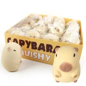 카피바라 마시멜로 말랑이 스트레스볼 16개입 스퀴시 초등학생 애착 주물럭 손인형