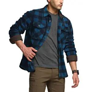 CQR 코듀로이 배색 플리스 셔츠 자켓_F _F