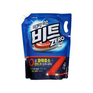라이온코리아 비트 제로 액체세제 일반용 리필 2.0L