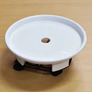 바퀴달린 이동식 화분받침 물받이 서랍 화분받침대/베란다 인테리어 선반 바퀴 가정 이동 정리 학교 병원
