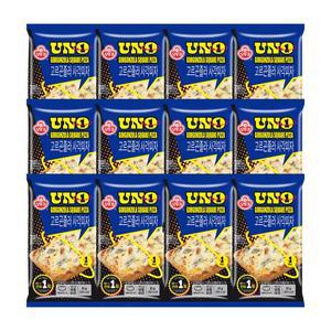 오뚜기 UNO 고르곤졸라 사각피자 91g 12개