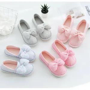 빅리본 덧신실내화 논슬립 미끄럼방지 S/M/L 여자거실화 룸슈즈거실화 면실내슬리퍼 유치원 선생님