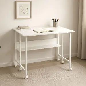 아트박스/가구느낌 나폴딩책상 800x580 이동식 컴퓨터 접이식 테이블