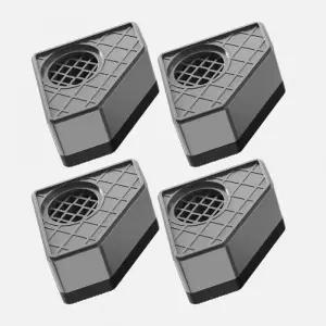 4P 건조기소음방지 진동방지패드 냉장고받침대 세탁기