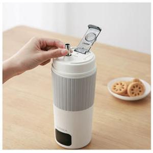 휴대용 커피 포트 가열 온도조절 전기컵 보온 USB 미니 충전식