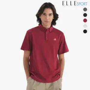 [엘르스포츠]남성 포인트 카라 티셔츠 1종25m (EL)