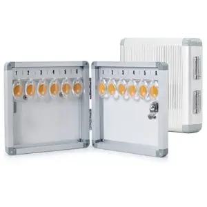 벽걸이형 알루미늄 키박스 12키 열쇠보관함 주차장 사무실 경비실 관리실 자동차키 열쇠걸이