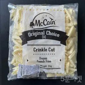 5분마켓 맥케인 오리지날초이스 크링클컷 감자튀김 2kg