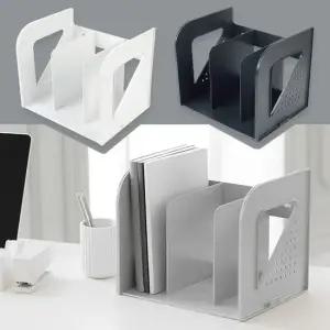 시스맥스 3칸 책꽂이 간이책꽂이 사무실 미니 책꽂이 북엔드 책진열대 사무실북엔드 책정리