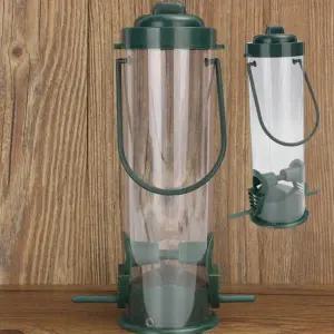 새 모이주기 먹이통 원형 야외 베란다 조류 앵무새 사료 모이통 걸이형