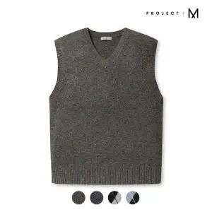 [프로젝트엠][프로젝트엠] 남성 오버핏 패턴 스웨터 베스트_EPD4ER1810