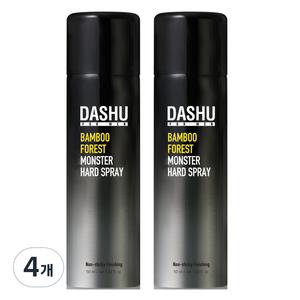 다슈 포 헤어관리 맨 밤부 포레스트 몬스터 하드 스프레이 50ml 4개