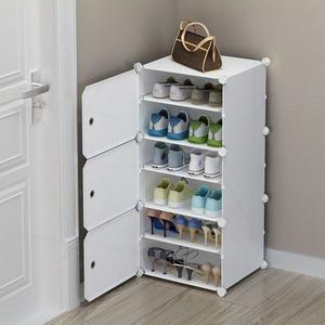 미니신발장 가정용 입구 수납 모던한 좁고 심플하고 된 겹으로