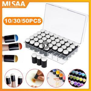 핑거 페인팅 스폰지 아티스트 도구 분필 공예 DIY DAUBERS 염색 세트 잉크