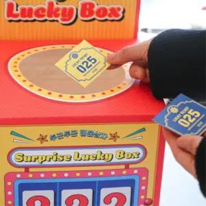 행사 돌잔치 이벤트 추첨 뽑기 응모 경품권 박스 길거리사진관 생일