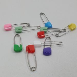 컬러옷핀 이불옷핀 이불고정 침대 바지허리옷핀 칼라 안전옷핀 대형 10P 옷핀 대형옷핀