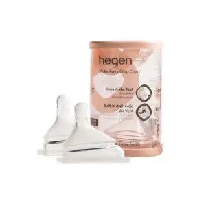 헤겐 모유느낌 비대칭 젖꼭지 4단계(6개월 이상) 2개 - 3단계(6개월 이상) x 2개