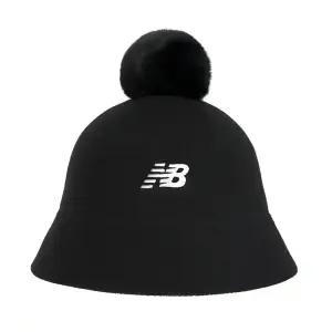 뉴발란스 키즈 프리미엄 돔햇 아동 니트 키즈 방한 겨울 모자 아이보리 블랙 NK8BDF306G-19