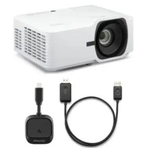 뷰소닉 빔프로젝터 레이저 4000안시 FHD 무선 미러링