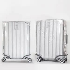 투명 캐리어커버 여행용 방수 케이스 보호 PVC 캐리어 보관 가방 커버 28인치 24인치