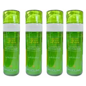 맥스클리닉 골든 선인장 오일 폼 110ml 4개 (hi)