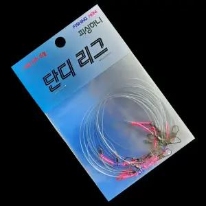 나라샵 갑오징어 유동채비 단디리그 단차조절가능 가지줄 봉돌직결채비 주꾸미(3개입)