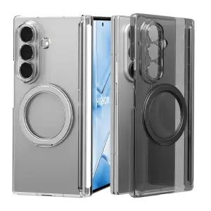하이온 갤럭시 Z폴드7 케이스 힌지 슬립 맥세이프 호환 스텐드 투명 하드 후면