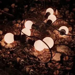 캠핑 야외알전구 LED 빅볼전구 50구25M