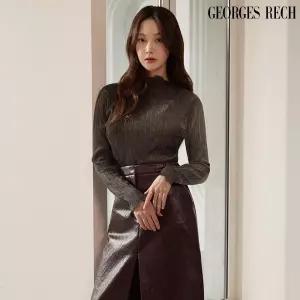 25FW 플리츠 벨벳 블라우스 5종