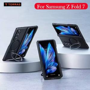 삼성 Z 폴드 7 브래킷 뒷면 커버 쉘용 TORRAS 케이스