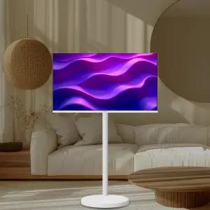 아트박스/와이드뷰 스마트 QLED 43 UHD 이동식 삼탠바이미V2 셋트 택배출고