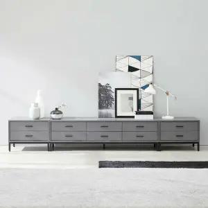 아트박스/벨리카가구 오키 안방 tv 다이 서랍장 장식장 거실장 세트 2800